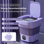 Mini Washing Machine with Spin Dryer